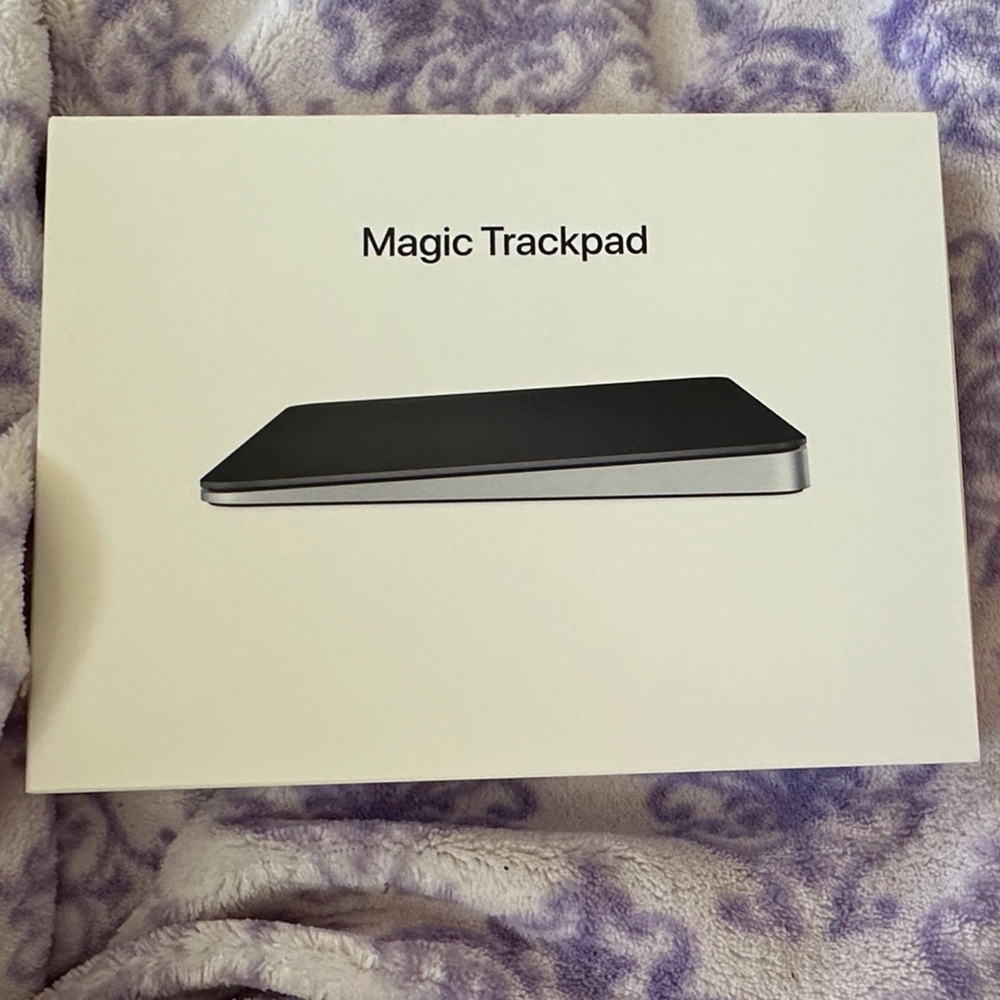 Apple Magic Trackpad in Black and Silver BNIB new in sealed box